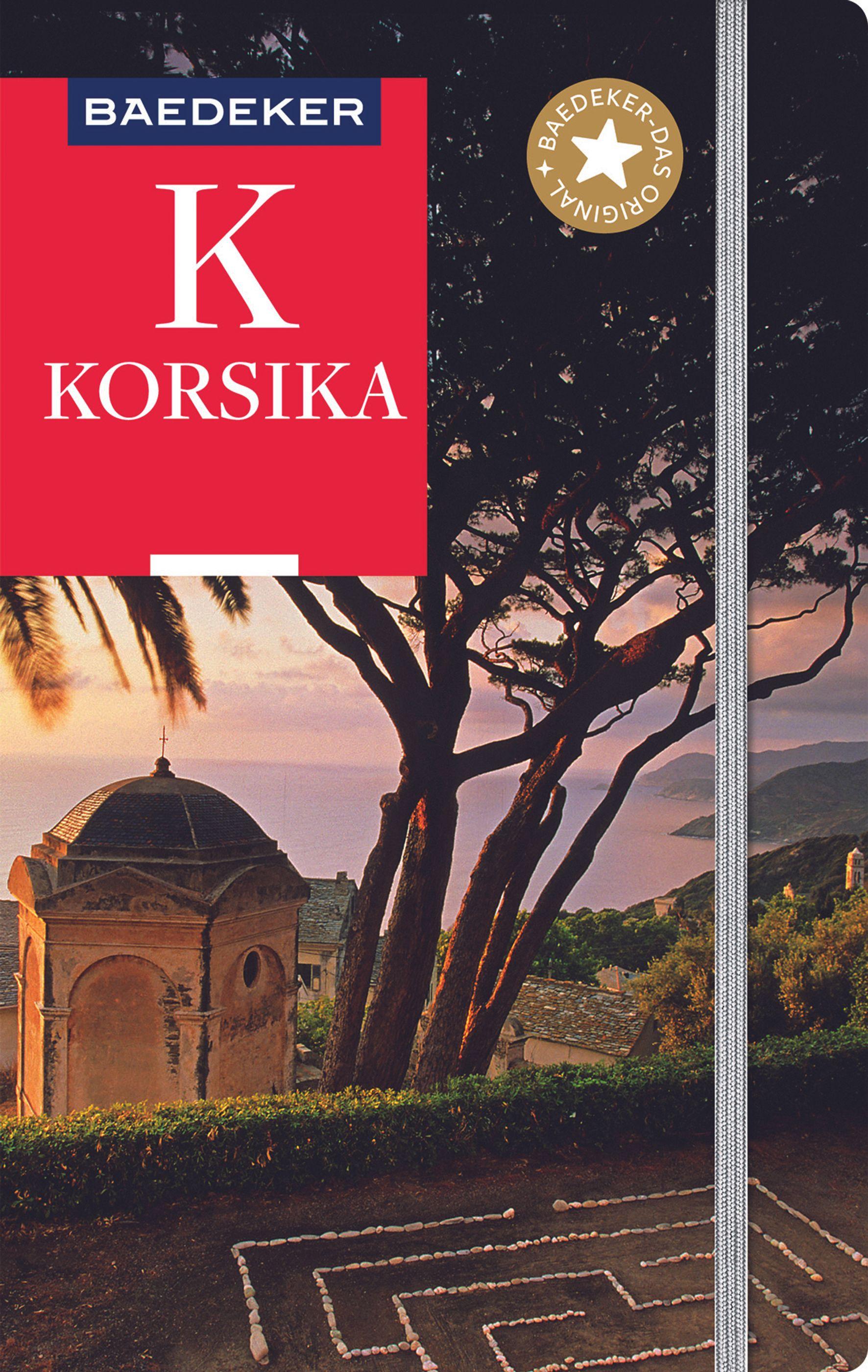 Vorderes Coverbild Baedeker Reiseführer Korsika