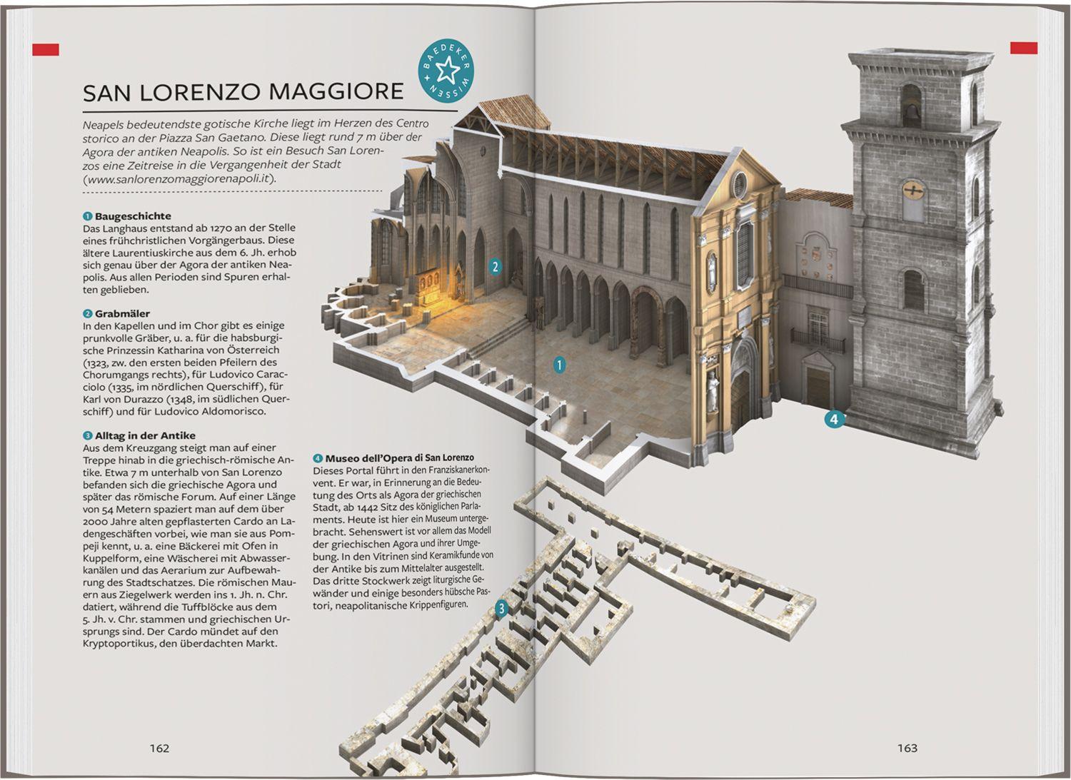 Beispielinhalt (Bild) Baedeker Reiseführer Golf von Neapel, Ischia, Capri