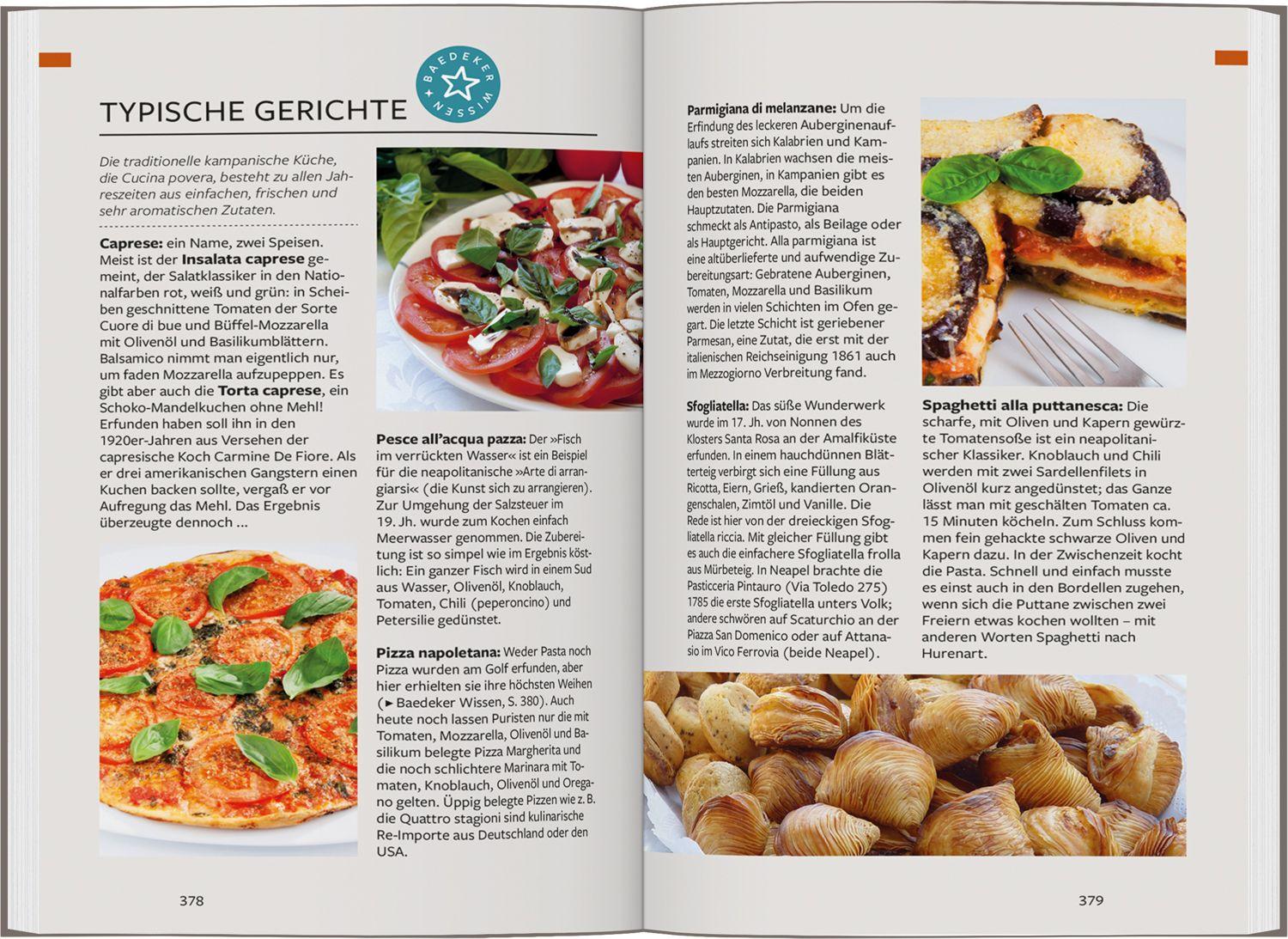 Beispielinhalt (Bild) Baedeker Reiseführer Golf von Neapel, Ischia, Capri