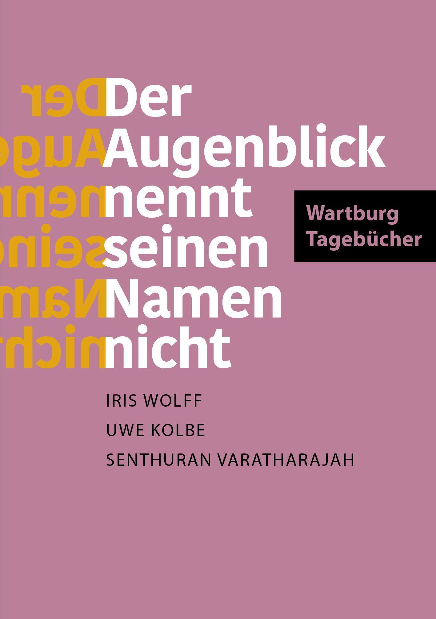 Vorderes Coverbild Der Augenblick nennt seinen Namen nicht