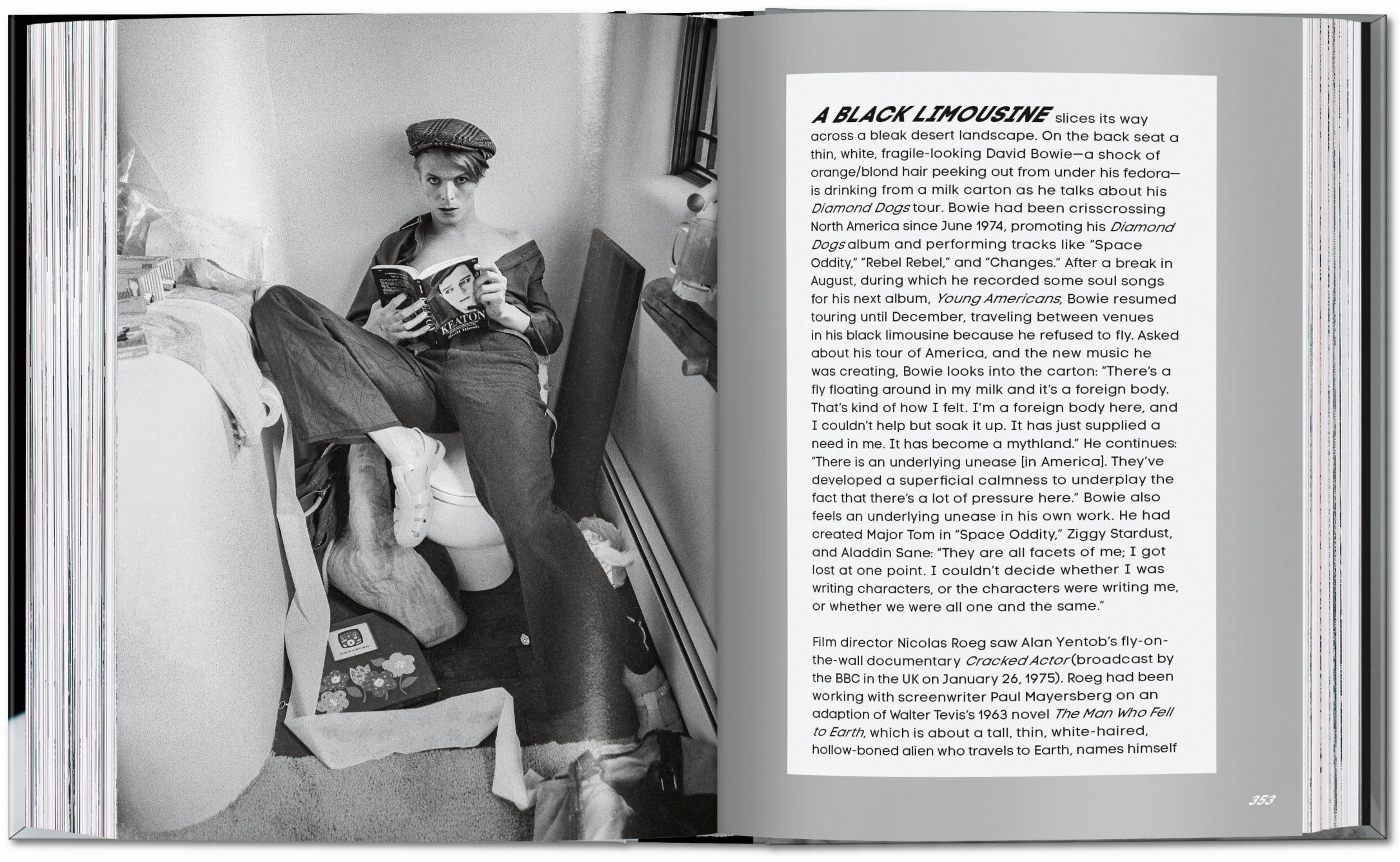 Beispielinhalt (Bild) David Bowie. The Man Who Fell to Earth. 40th Ed.