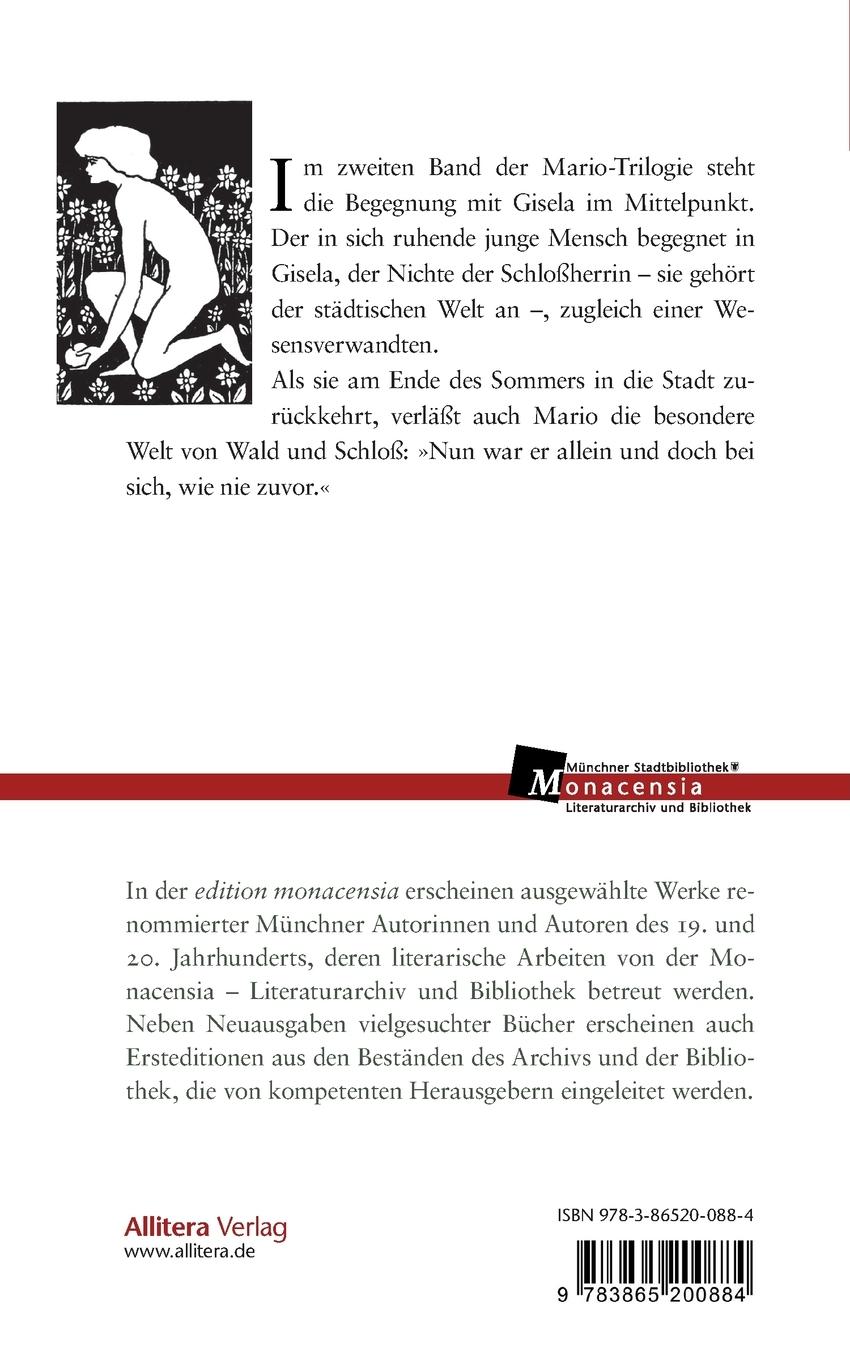 Rückseitencover Mario, ein Leben im Walde