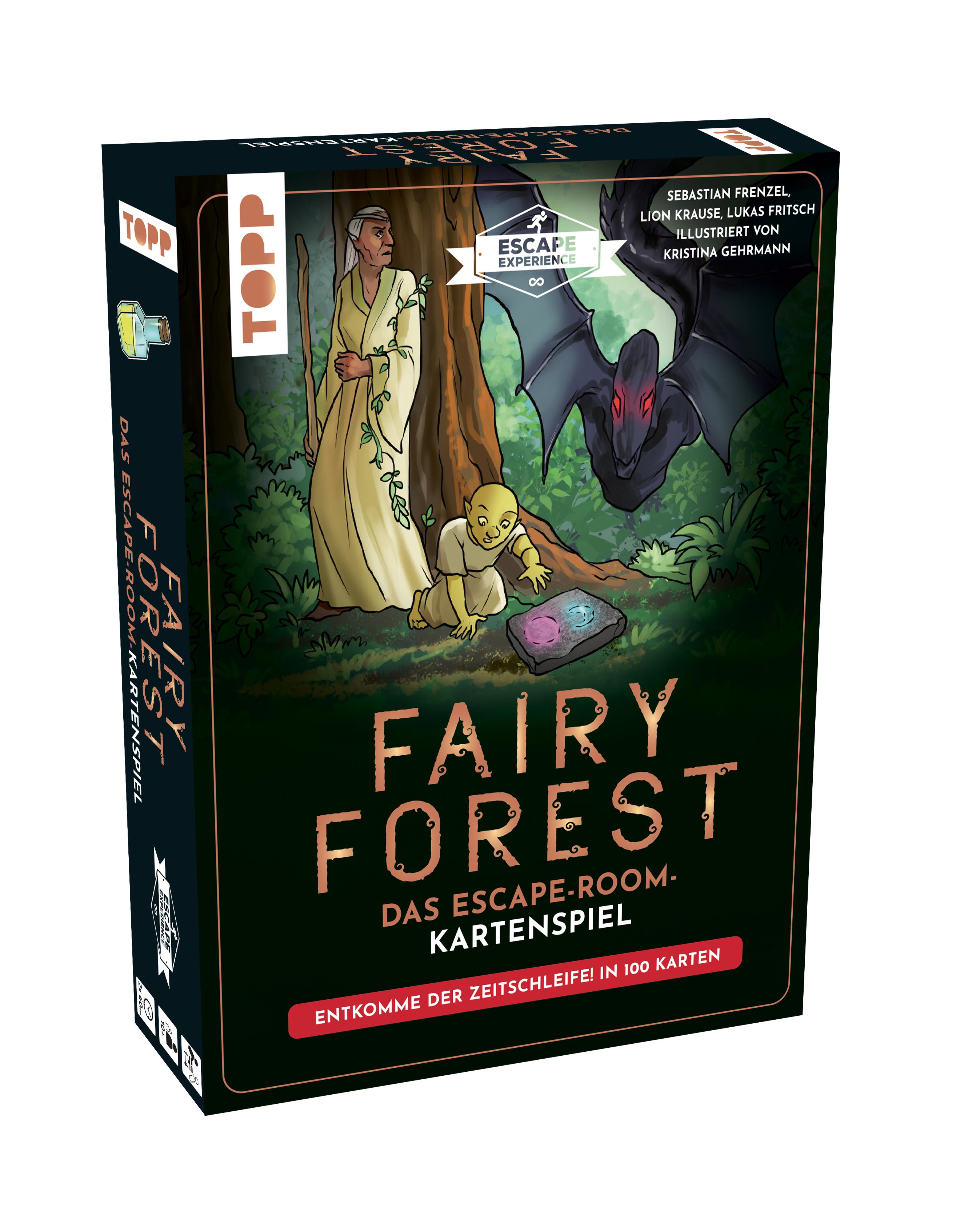 Vorderes Coverbild Escape Experience - Fairy Forest. Rätseln, kombinieren und entscheiden, um der Zeitschleife zu entkommen