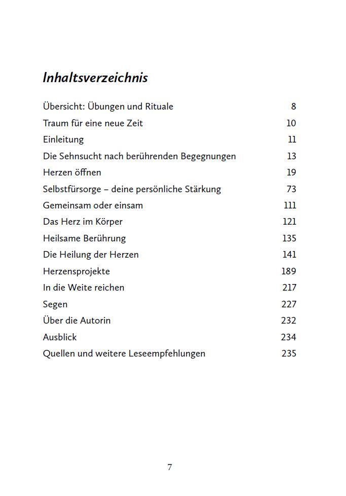 Beispielinhalt (Bild) Herzen berühren