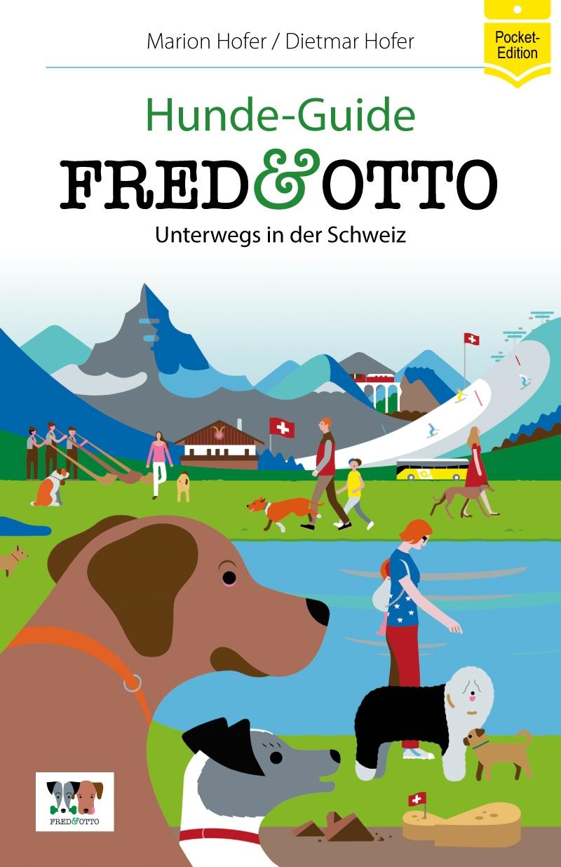 Vorderes Coverbild FRED & OTTO unterwegs in der Schweiz