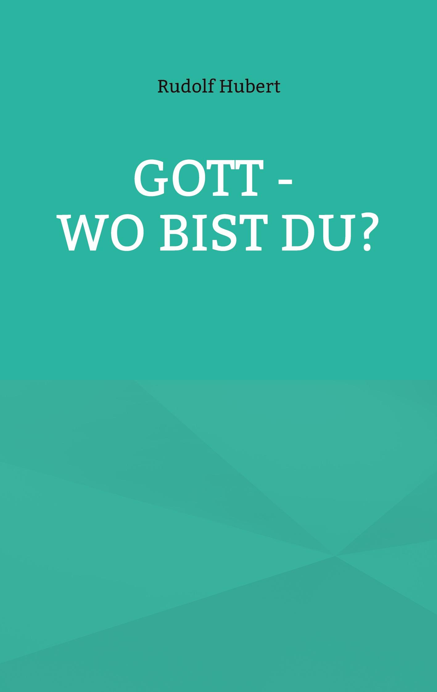 Vorderes Coverbild Gott - wo bist du?