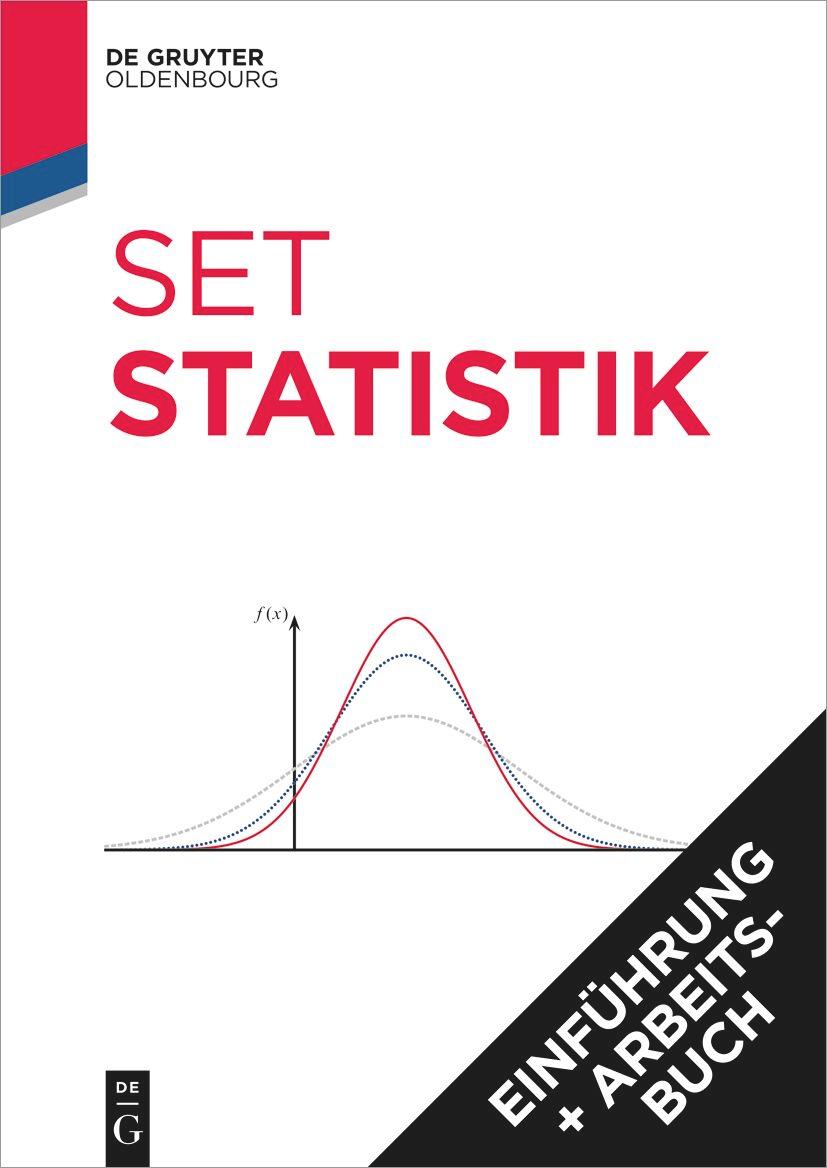 Vorderes Coverbild Set Lehr- und Arbeitsbuch "Statistik"