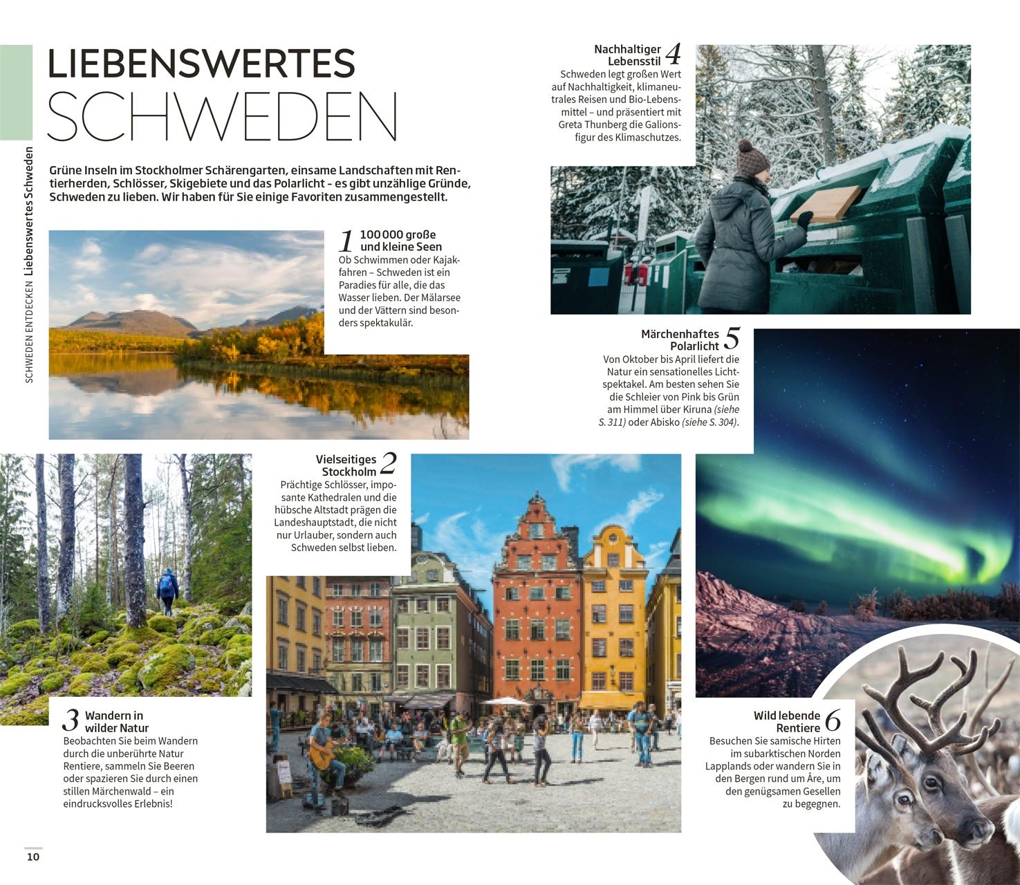 Beispielinhalt (Bild) Vis-à-Vis Reiseführer Schweden