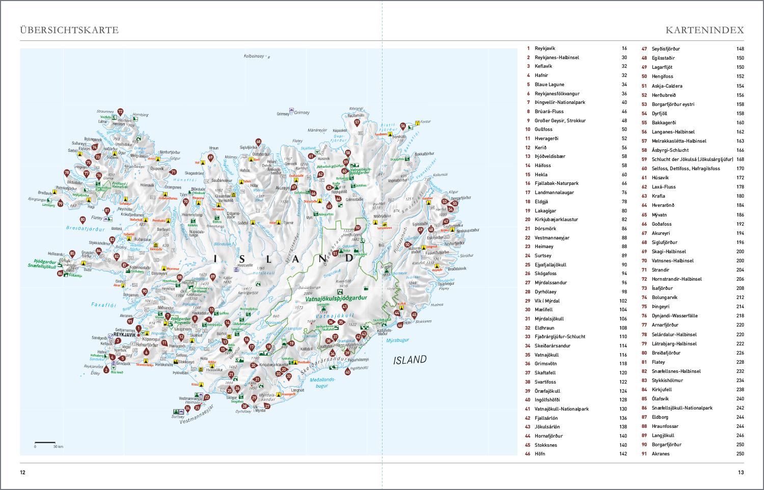 Beispielinhalt (Bild) KUNTH Island. Das Buch