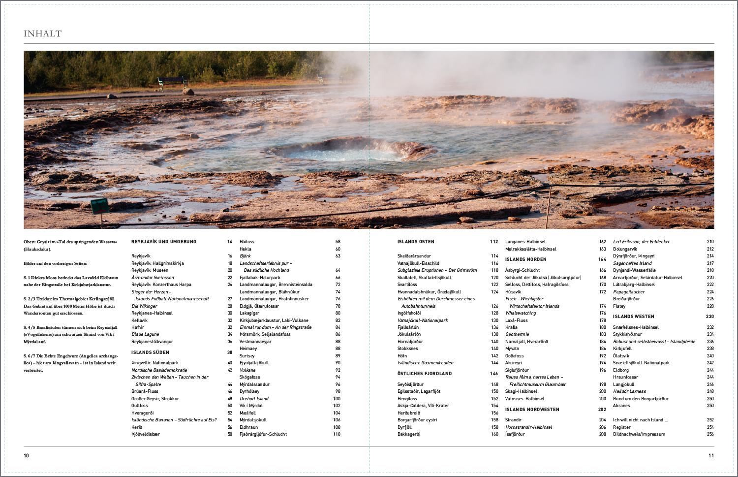 Beispielinhalt (Bild) KUNTH Island. Das Buch