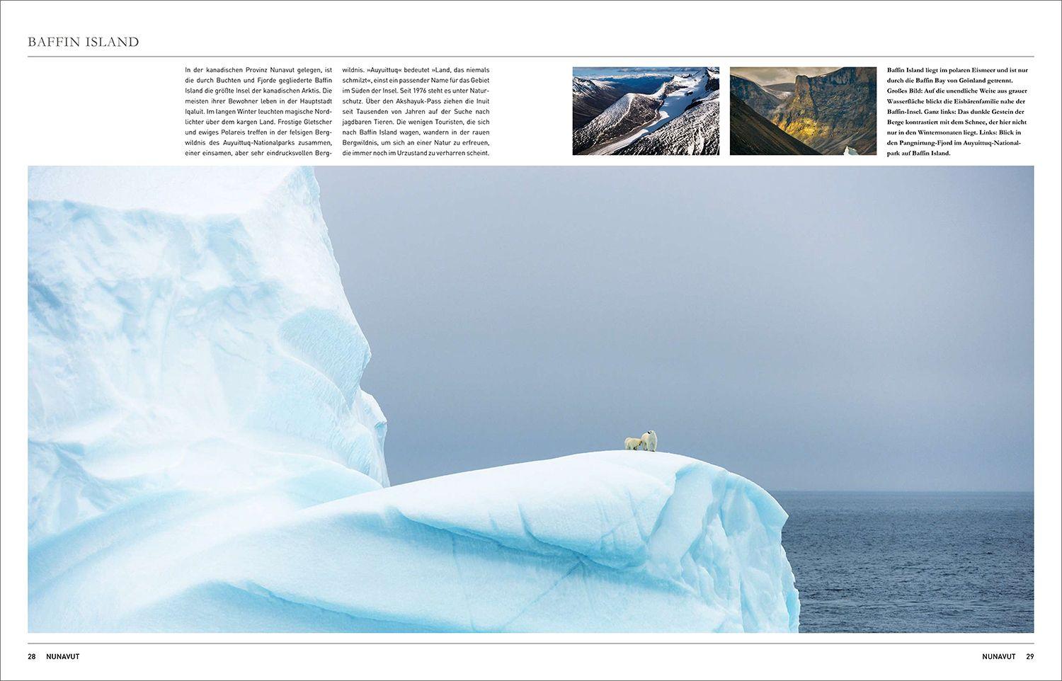 Beispielinhalt (Bild) KUNTH Kanada. Das Buch