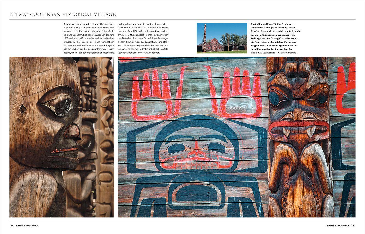 Beispielinhalt (Bild) KUNTH Kanada. Das Buch