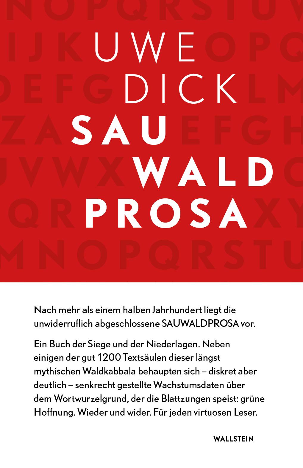 Vorderes Coverbild Sauwaldprosa