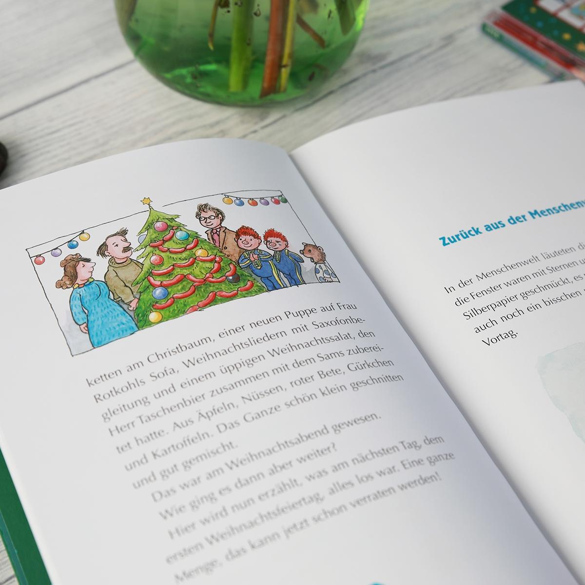 Beispielinhalt (Bild) Das Sams 11. Das Sams und die große Weihnachtssuche