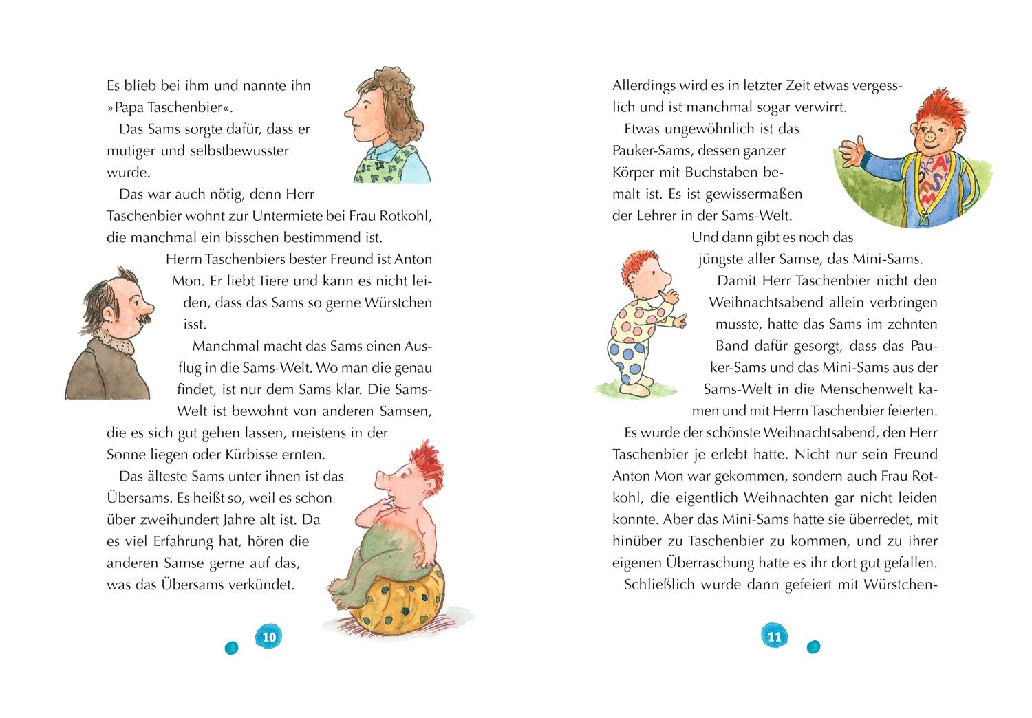Beispielinhalt (Bild) Das Sams 11. Das Sams und die große Weihnachtssuche