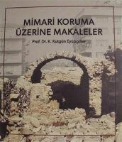 Vorderes Coverbild Mimari Koruma Üzerine Makaleler