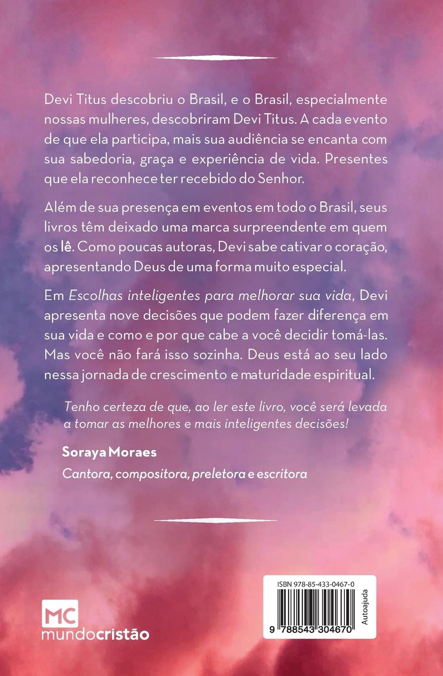 Rückseitencover Escolhas inteligentes para melhorar a sua vida