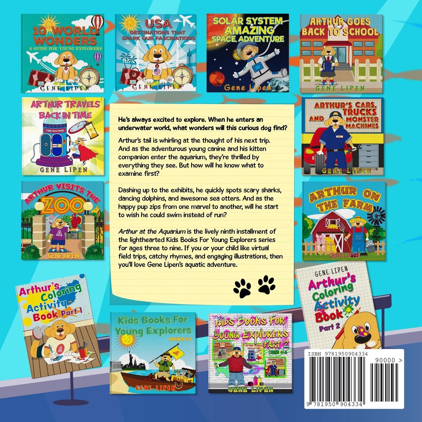 Rückseitencover Arthur at the Aquarium