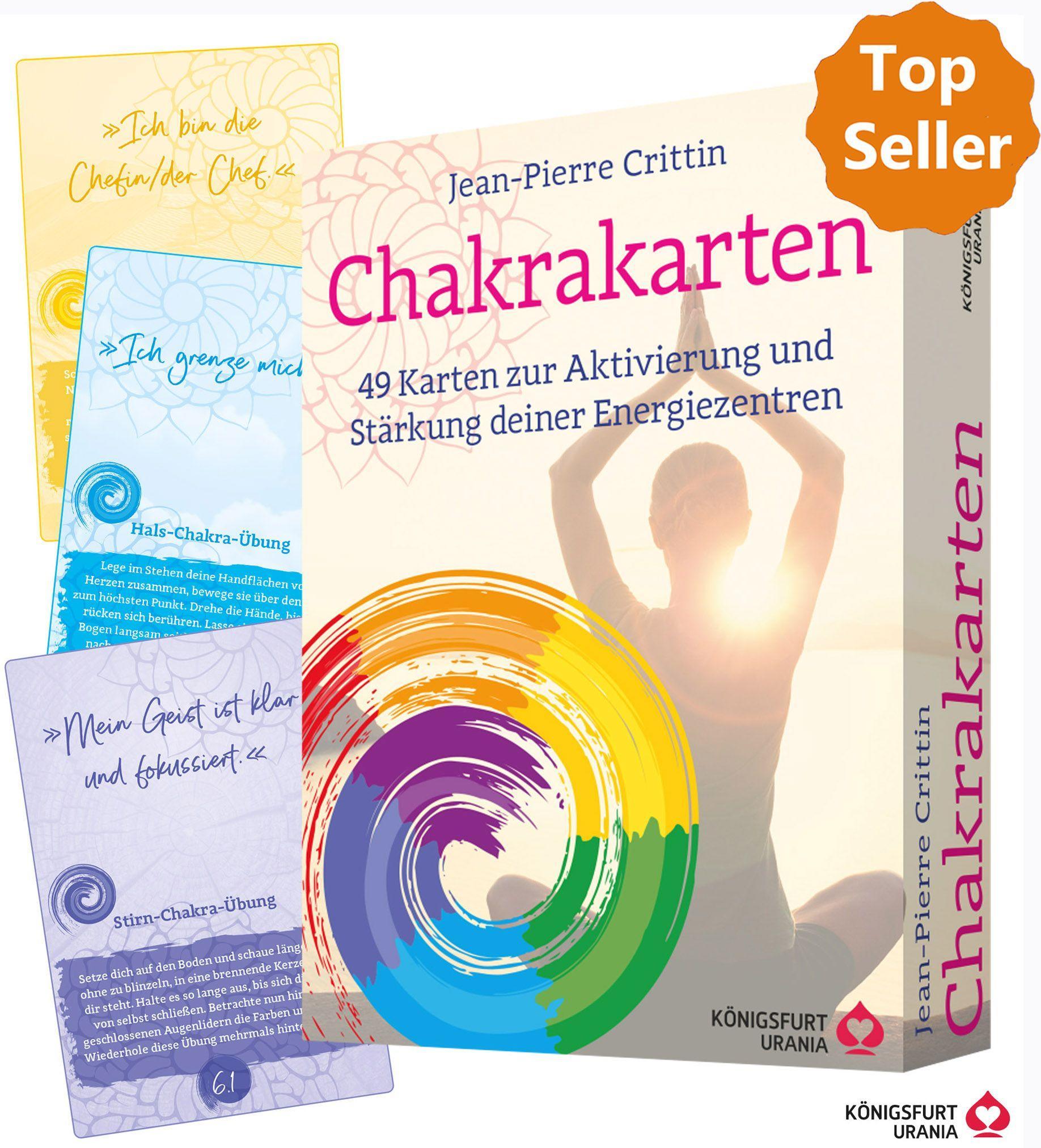Vorderes Coverbild Chakrakarten