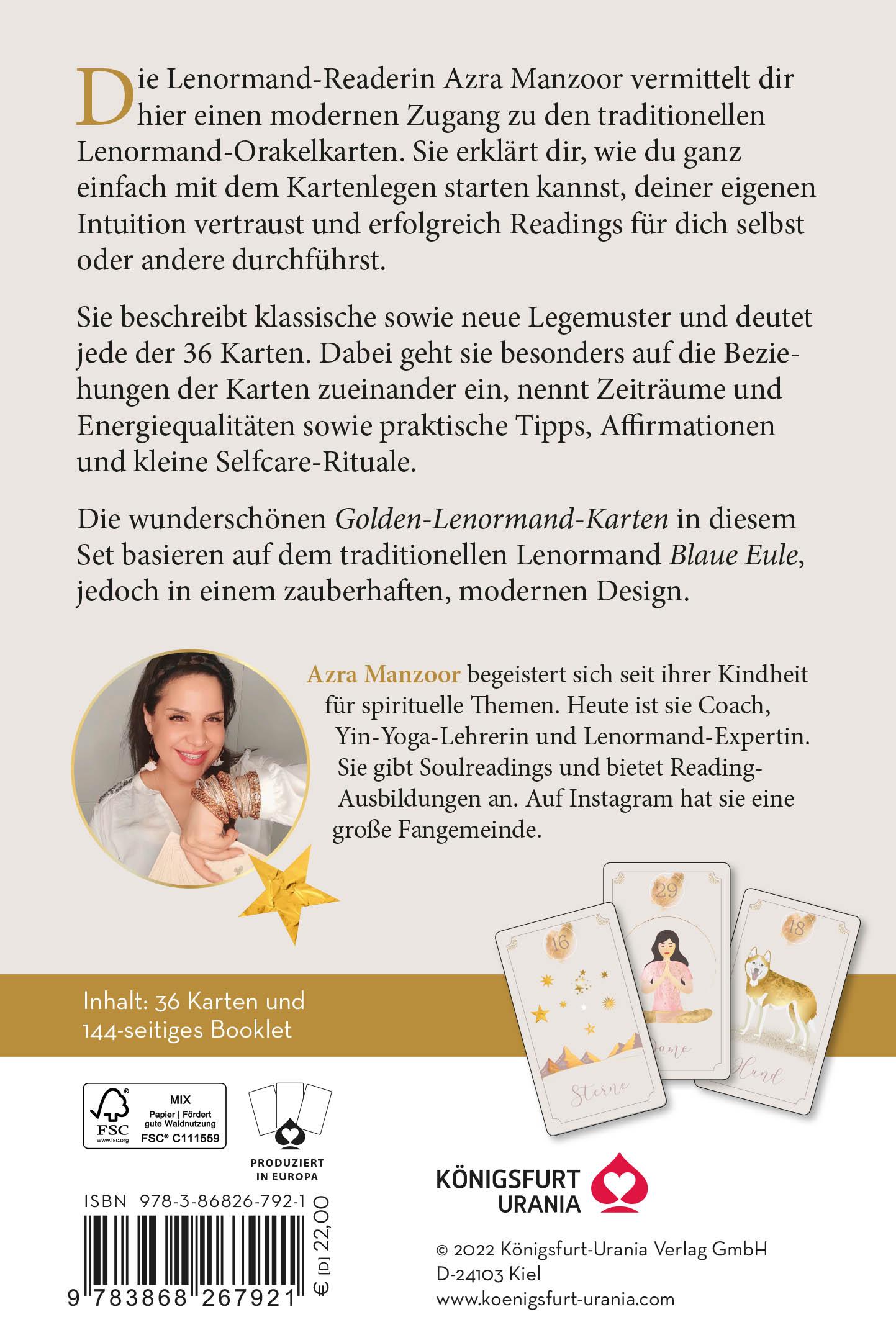 Rückseitencover Lenormand - Dein Starterkit