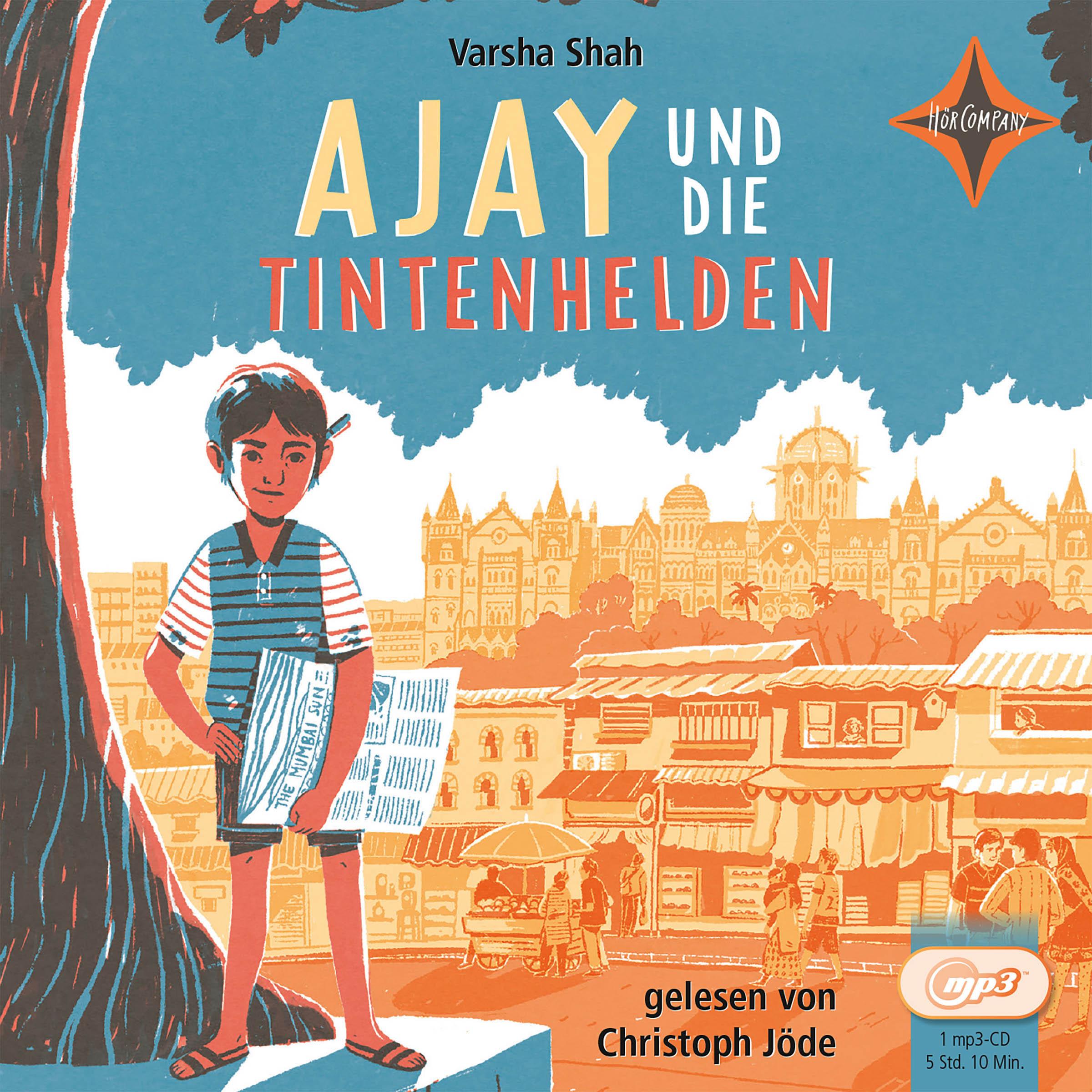 Vorderes Coverbild Ajay und die Tintenhelden