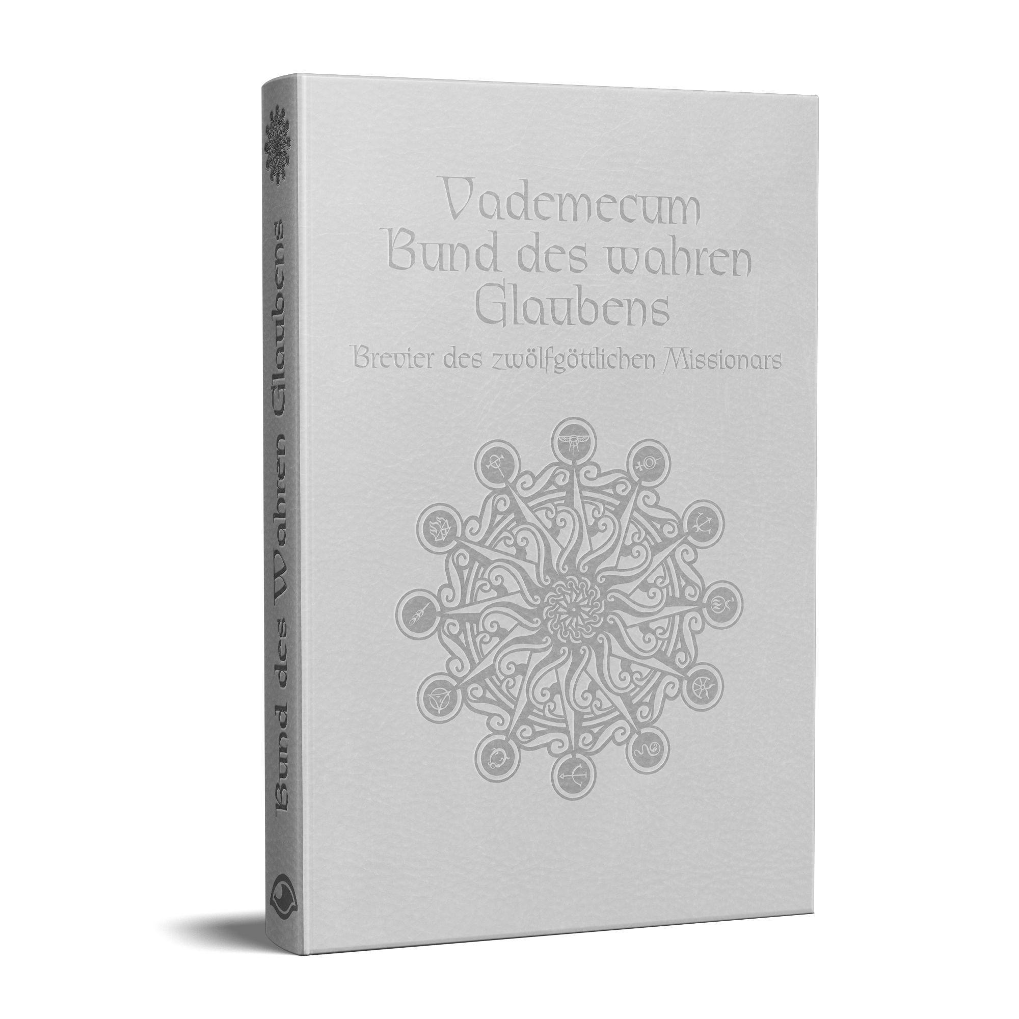 Vorderes Coverbild DSA - Bund des wahren Glaubens Vademecum