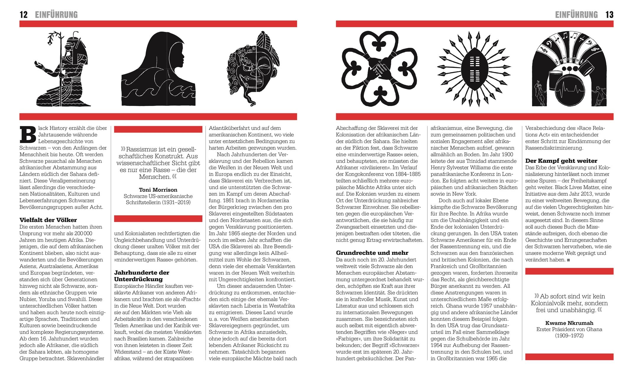 Beispielinhalt (Bild) Big Ideas. Das Black-History-Buch