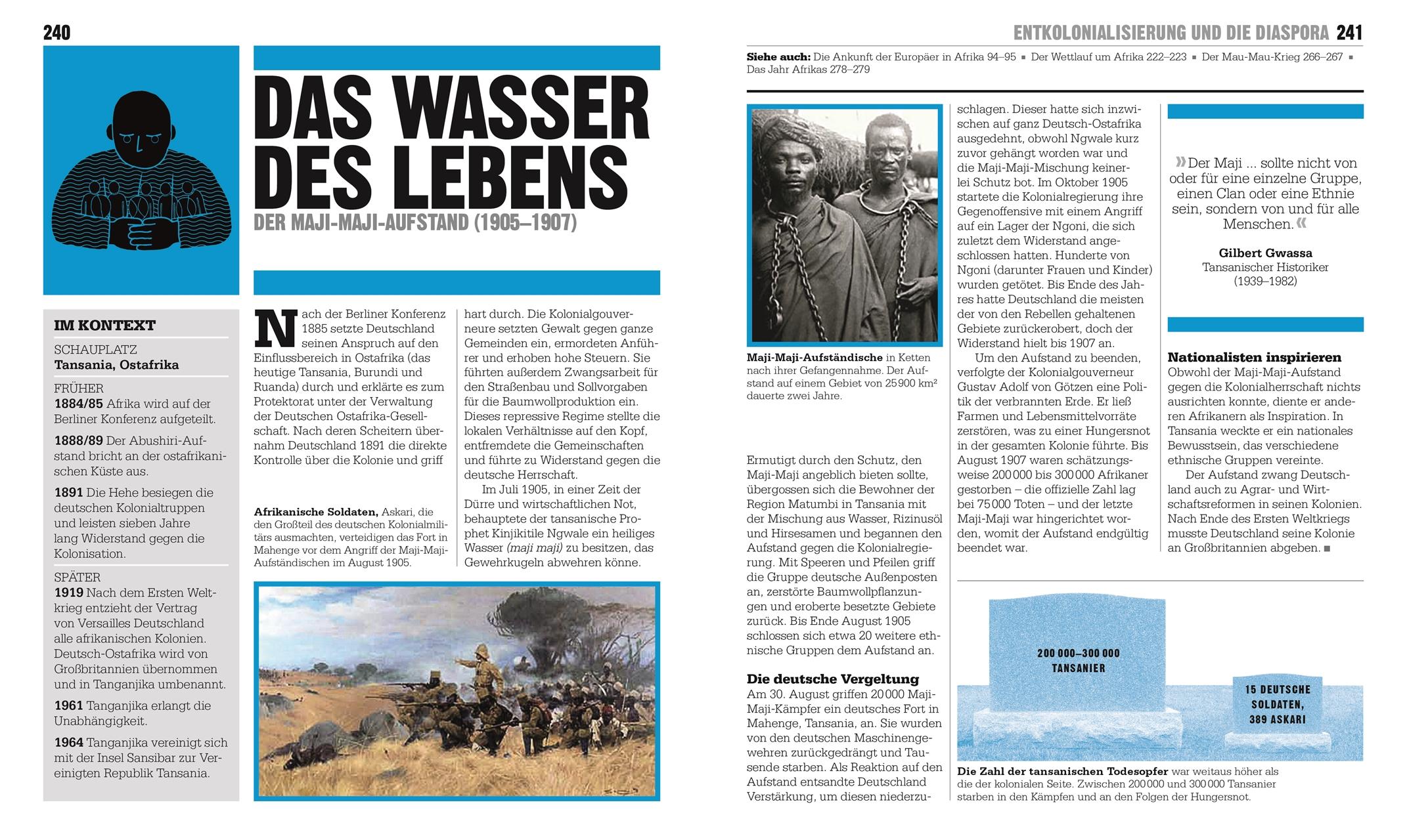 Beispielinhalt (Bild) Big Ideas. Das Black-History-Buch