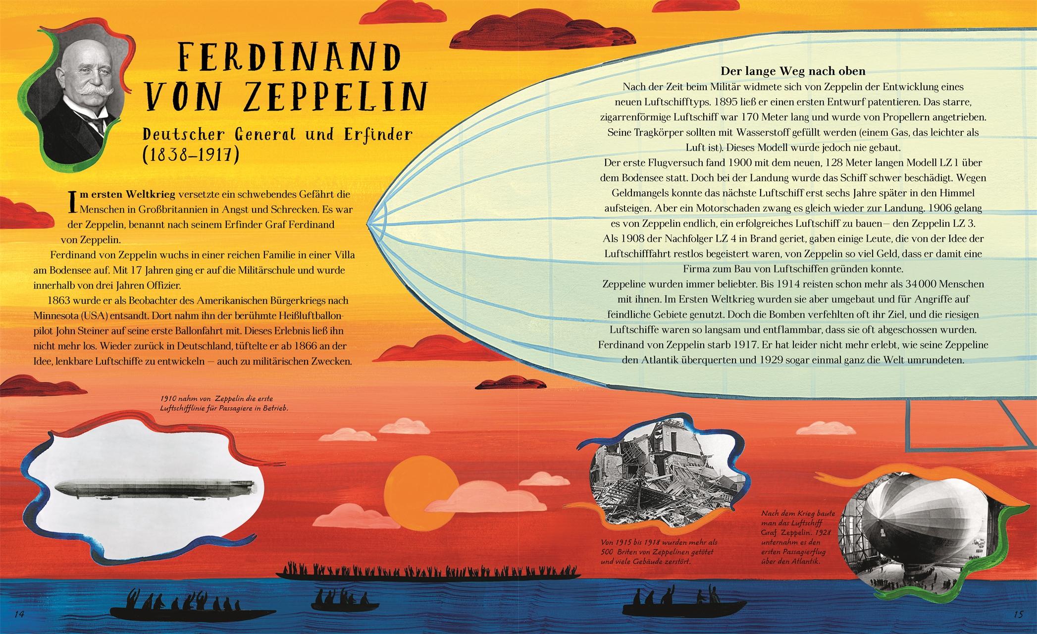 Beispielinhalt (Bild) Geniale Köpfe und ihre größten Erfindungen