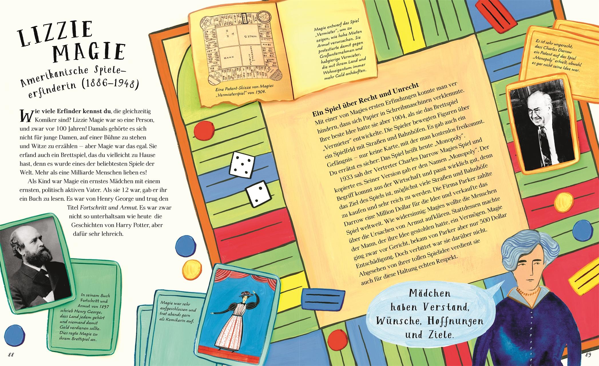 Beispielinhalt (Bild) Geniale Köpfe und ihre größten Erfindungen