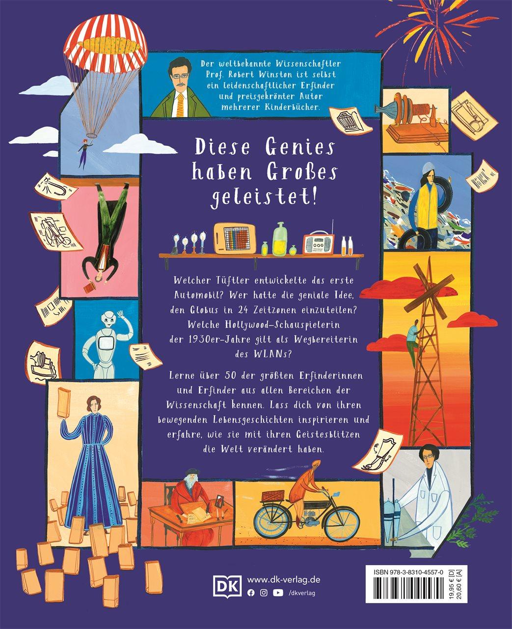 Rückseitencover Geniale Köpfe und ihre größten Erfindungen