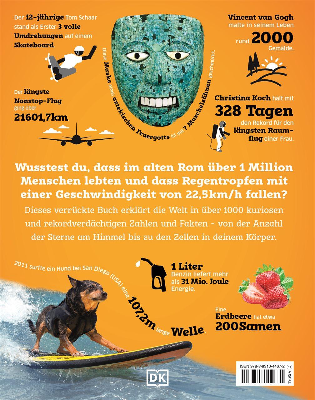 Rückseitencover Unsere Welt in Zahlen