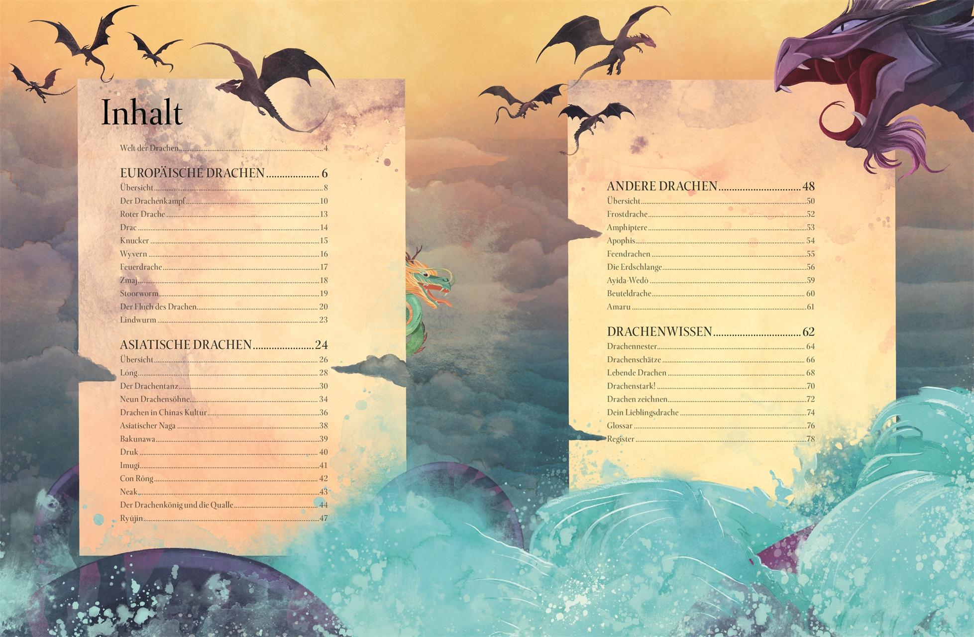 Beispielinhalt (Bild) Magische Welt der Drachen