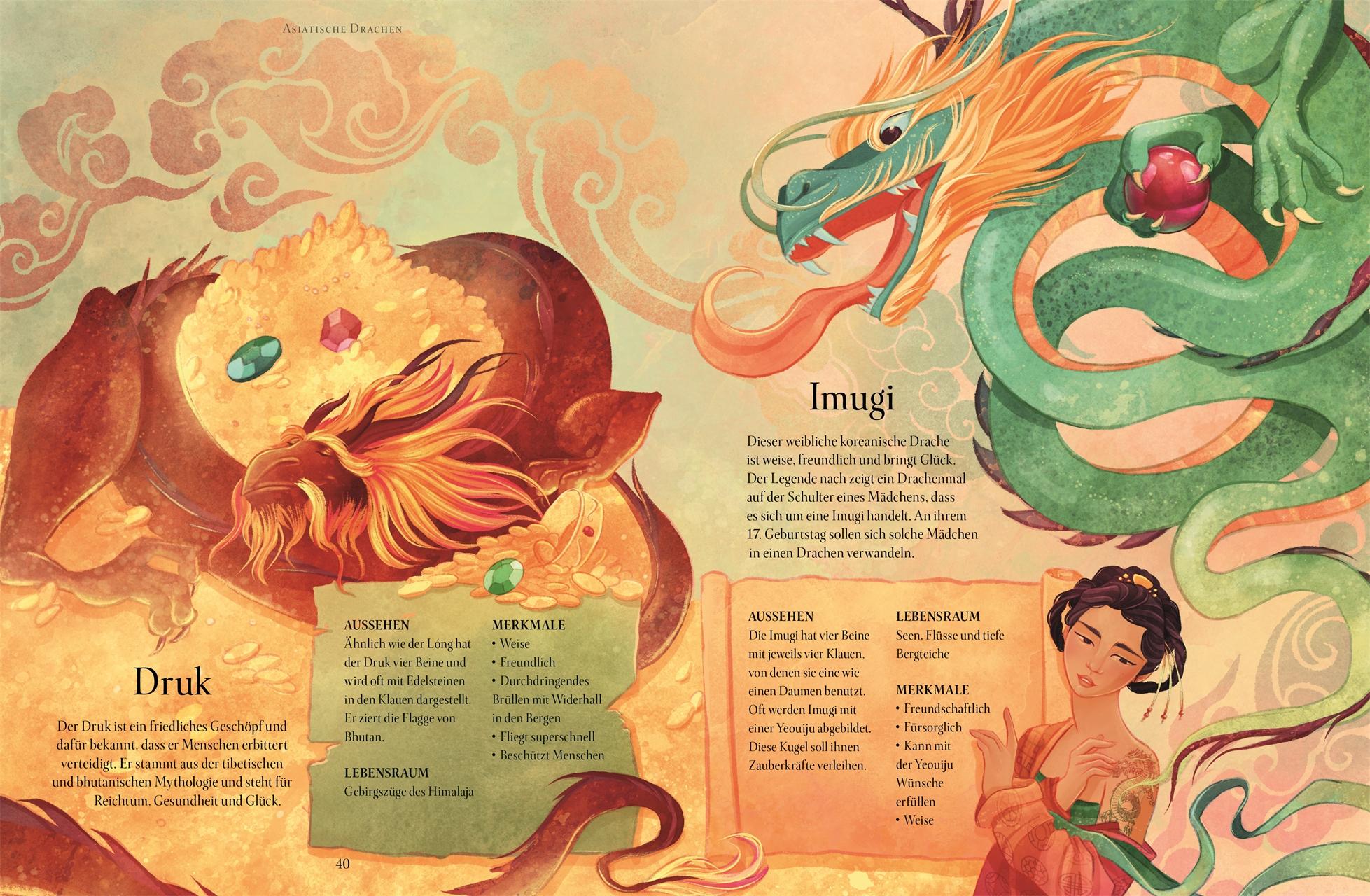 Beispielinhalt (Bild) Magische Welt der Drachen