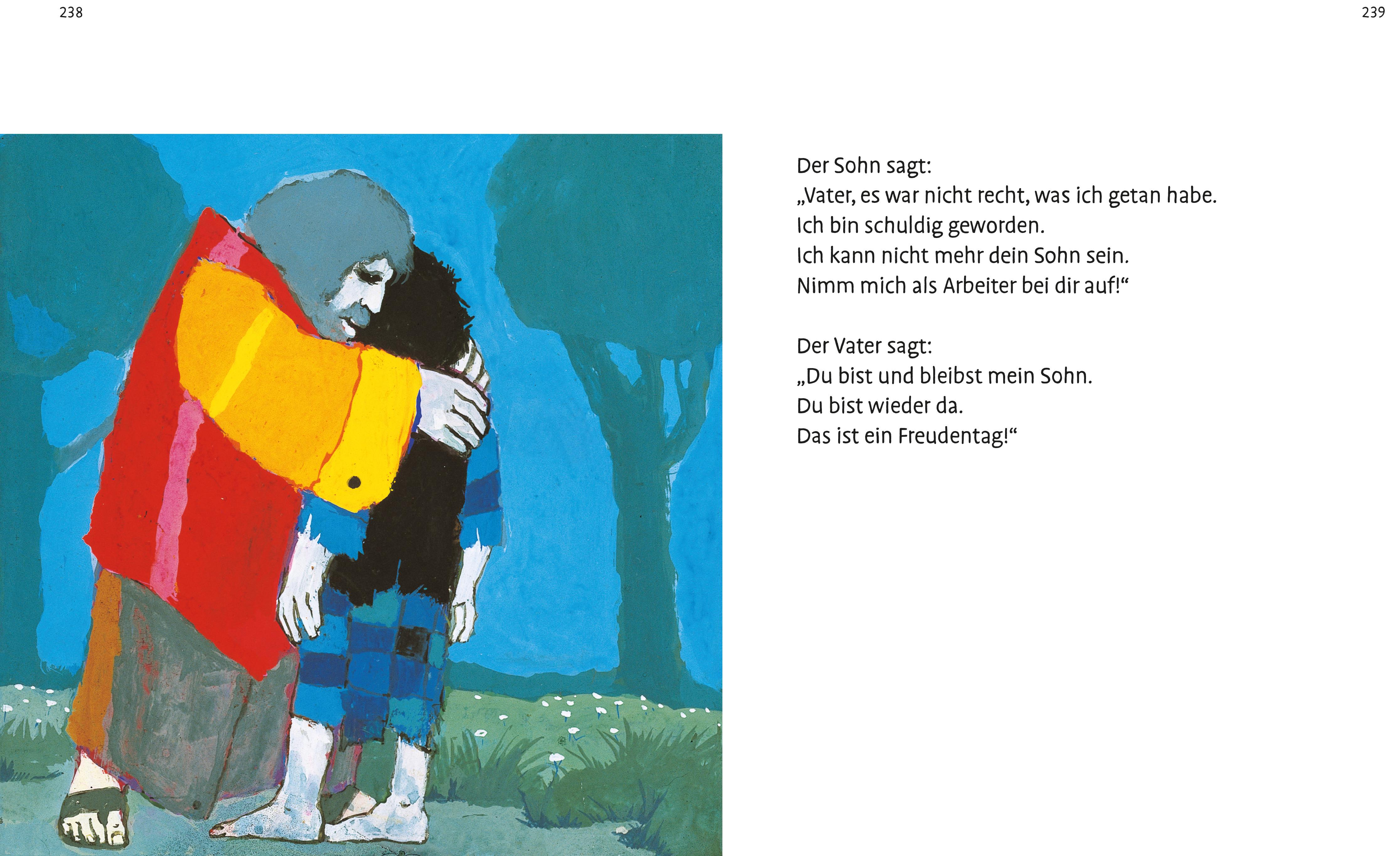 Beispielinhalt (Bild) Meine Bilderbibel