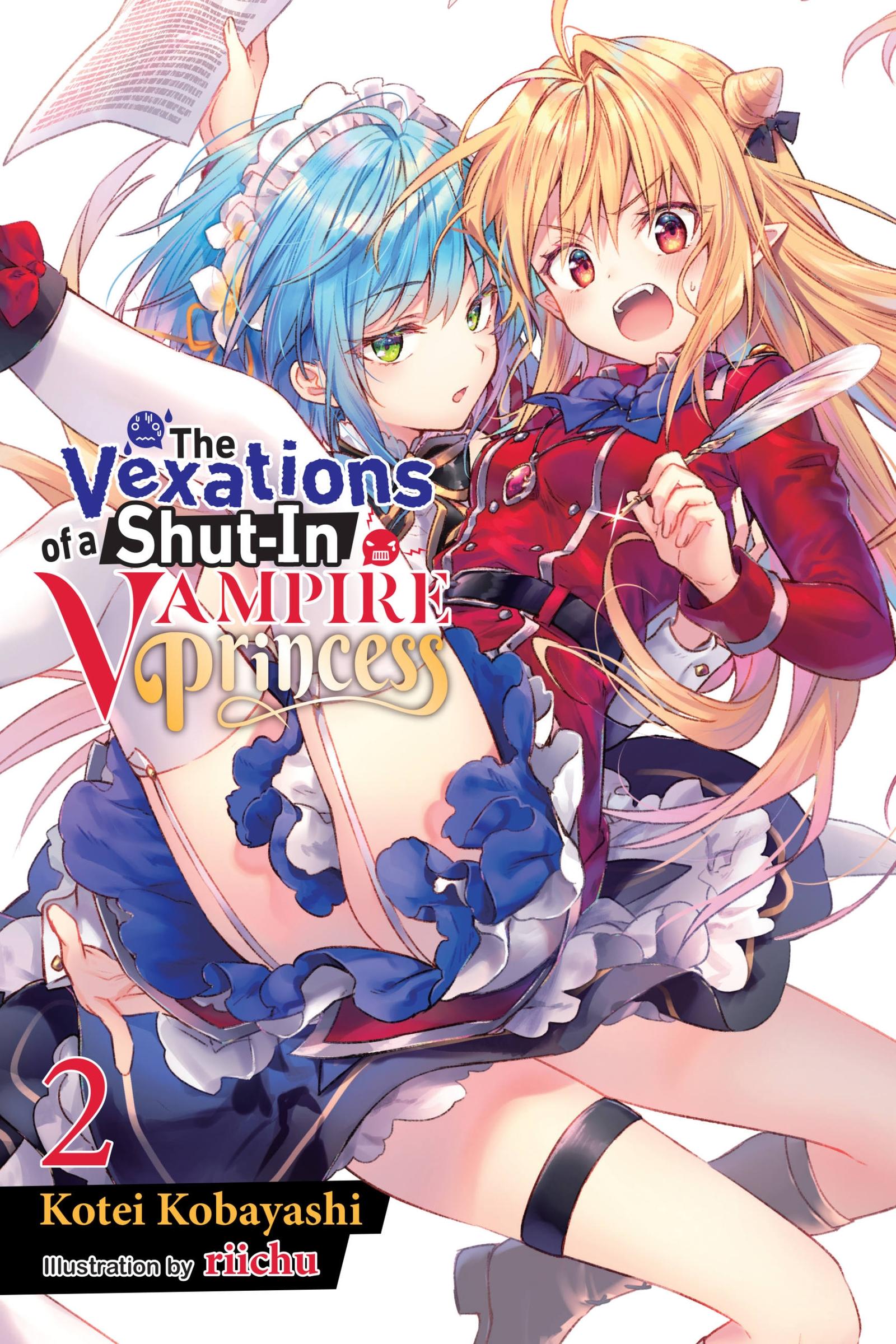 Vorderes Coverbild The Vexations of a Shut-In Vampire Princess, Vol. 2 (Light Novel)