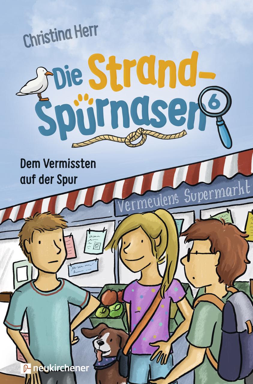 Vorderes Coverbild Die Strandspürnasen 6 - Dem Vermissten auf der Spur