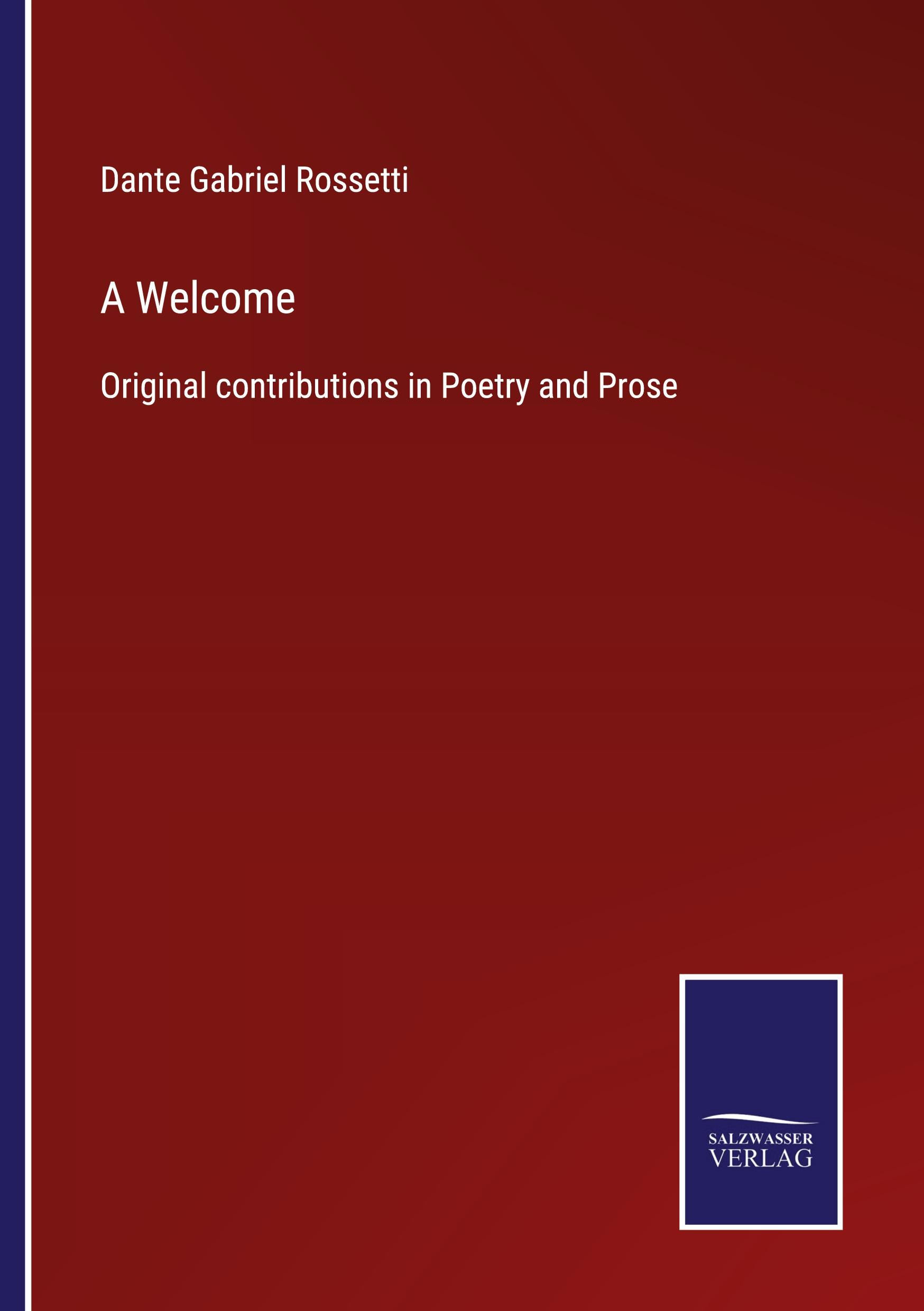 Vorderes Coverbild A Welcome