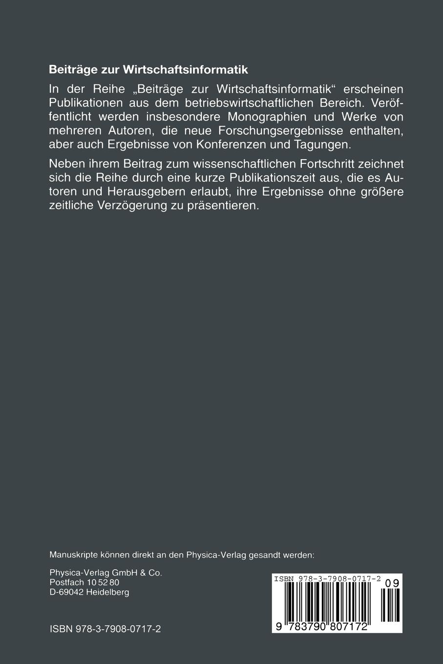 Rückseitencover Datenmodellierung mit deduktiven Techniken