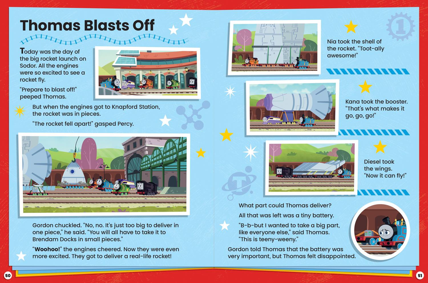 Beispielinhalt (Bild) Thomas & Friends: Annual 2023