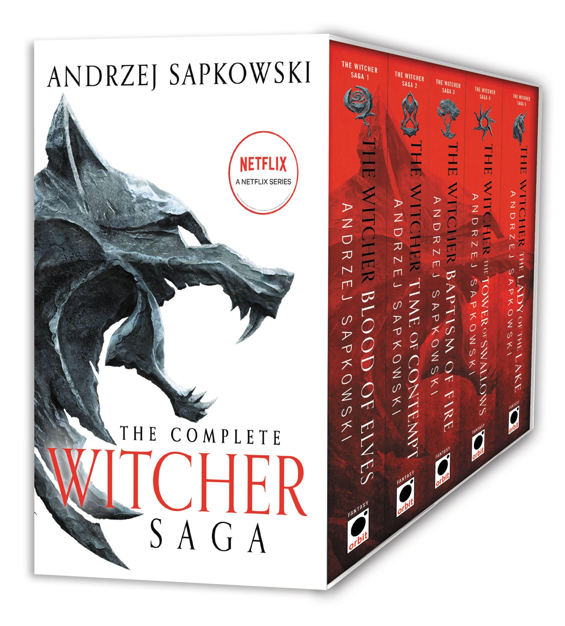 Vorderes Coverbild The Witcher Boxed Set: Blood of Elves, the Time of Contempt, Baptism of Fire, the Tower of Swallows, the Lady of the Lake