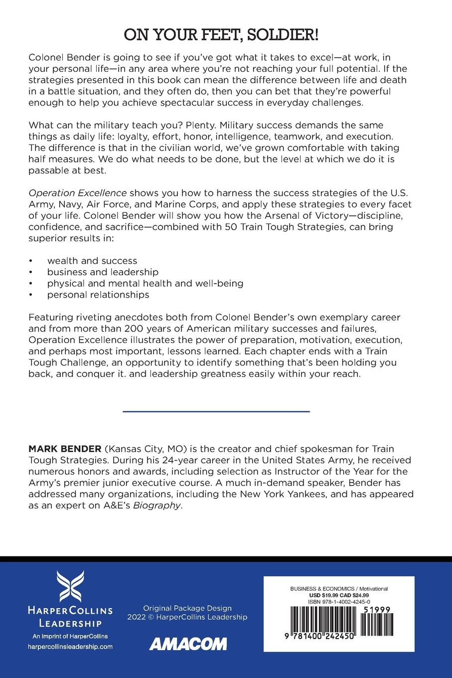 Rückseitencover The Operation Excellence