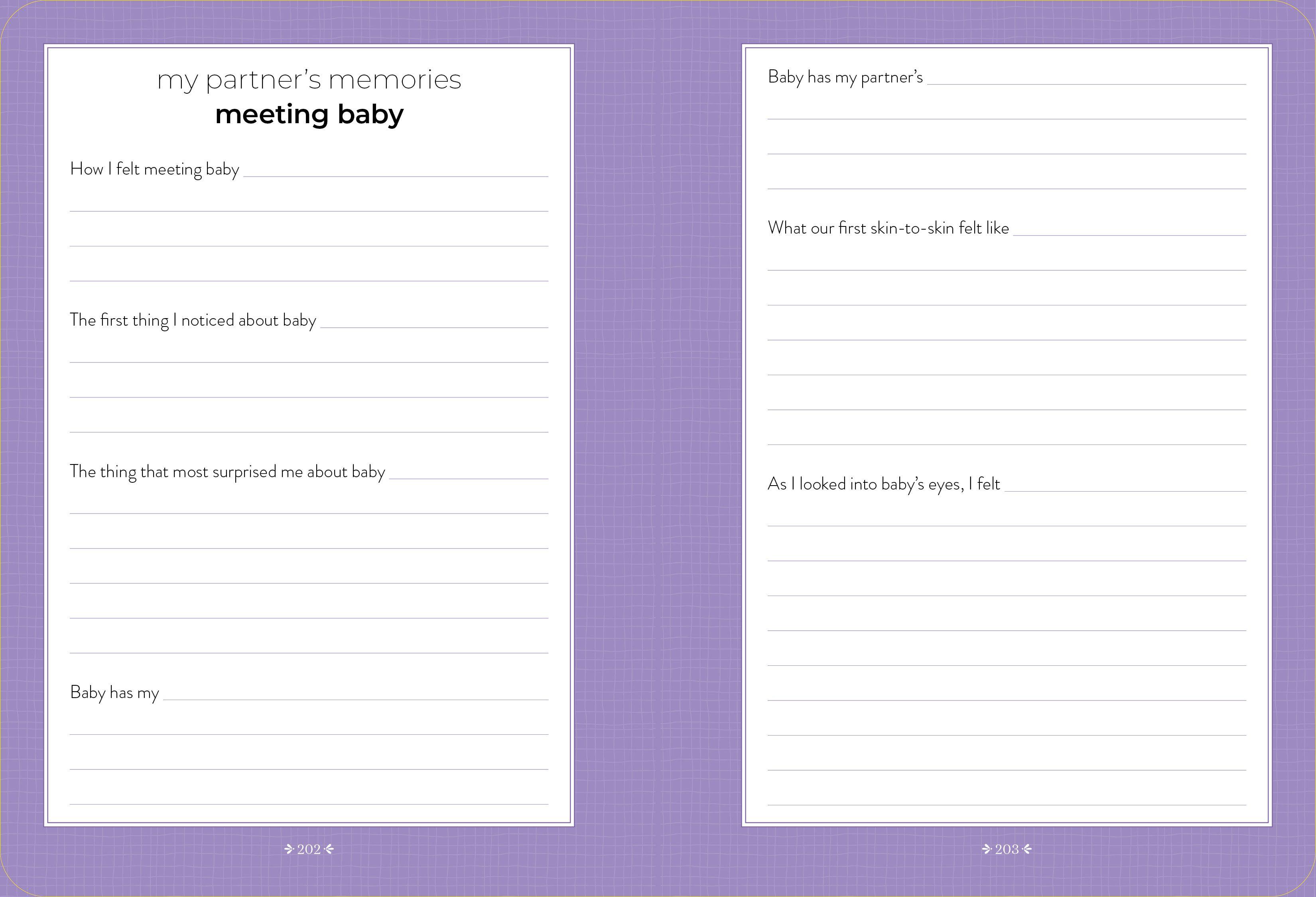 Beispielinhalt (Bild) What to Expect Pregnancy Journal and Organizer