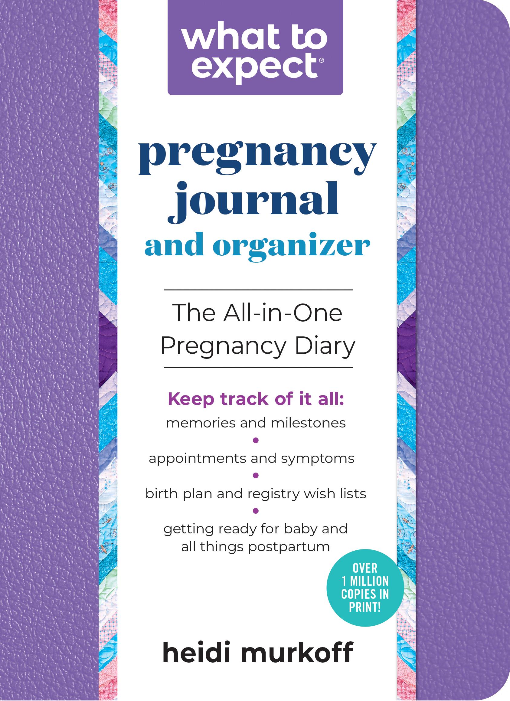 Vorderes Coverbild What to Expect Pregnancy Journal and Organizer