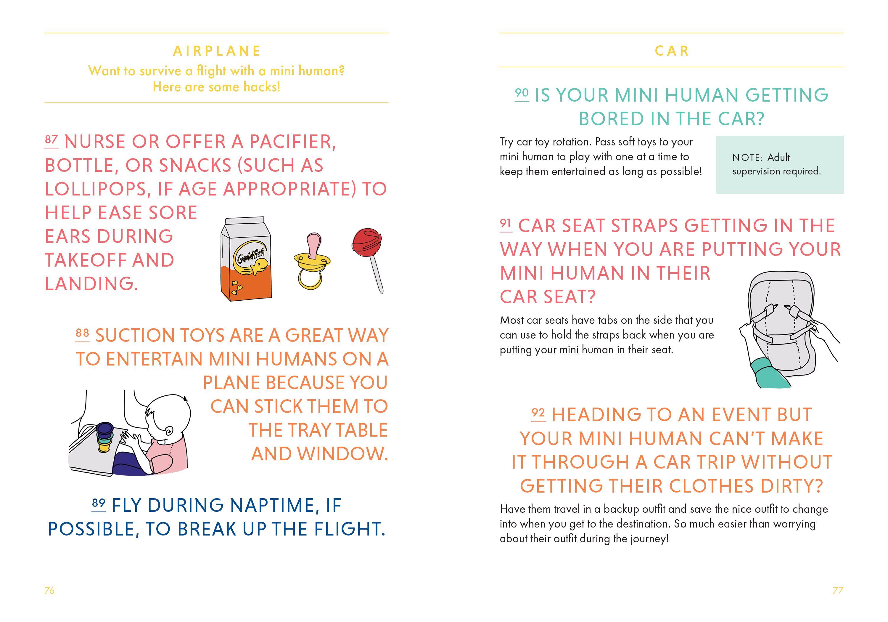 Beispielinhalt (Bild) 115 Hacks and Hacktivities for Parents of Mini Humans