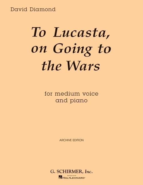 Vorderes Coverbild To Lucasta (on Going to Wars)