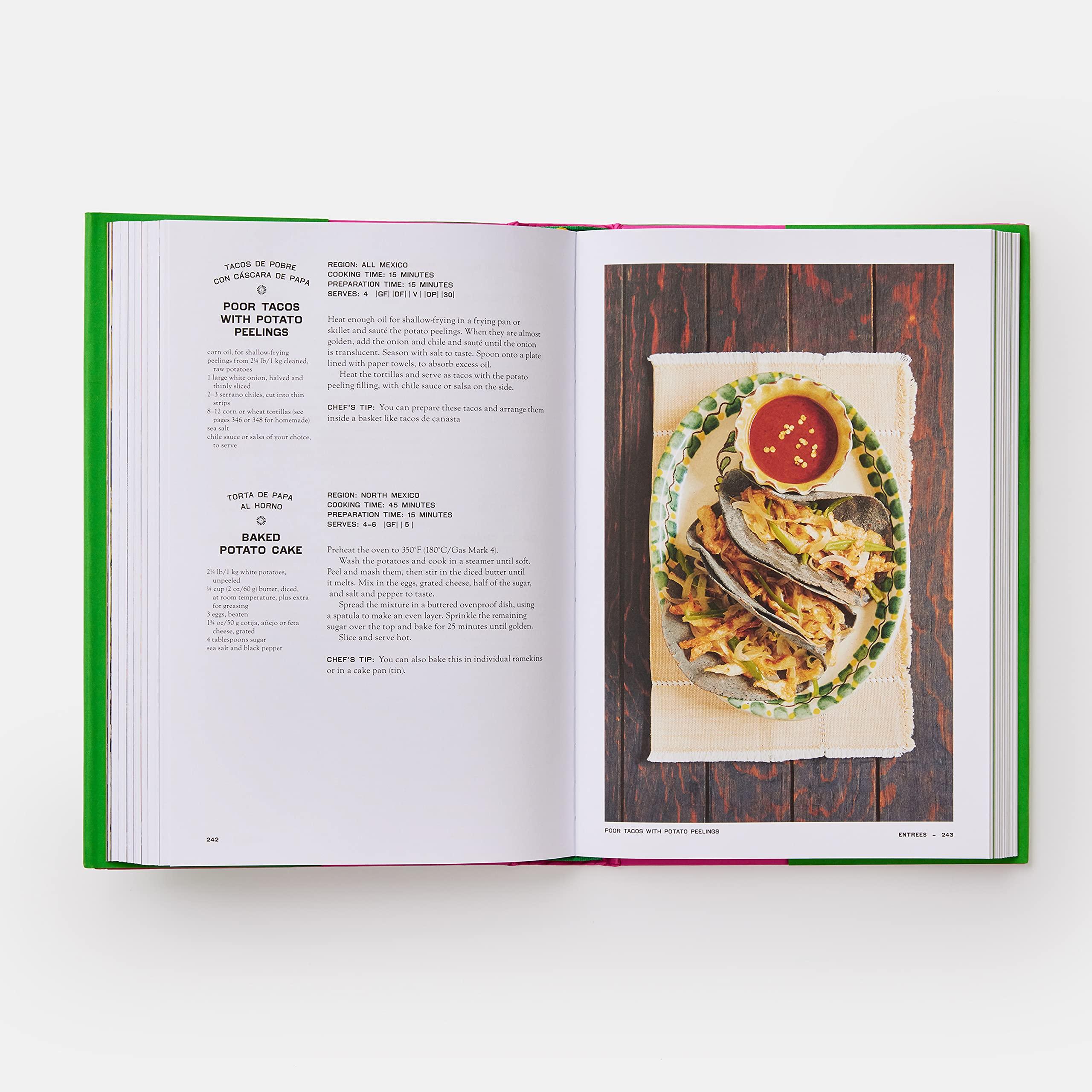 Beispielinhalt (Bild) The Mexican Vegetarian Cookbook