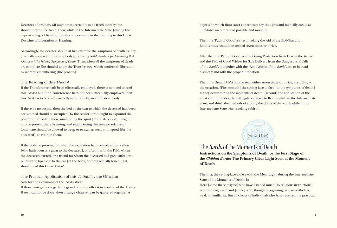 Beispielinhalt (Bild) The Tibetan Book of the Dead