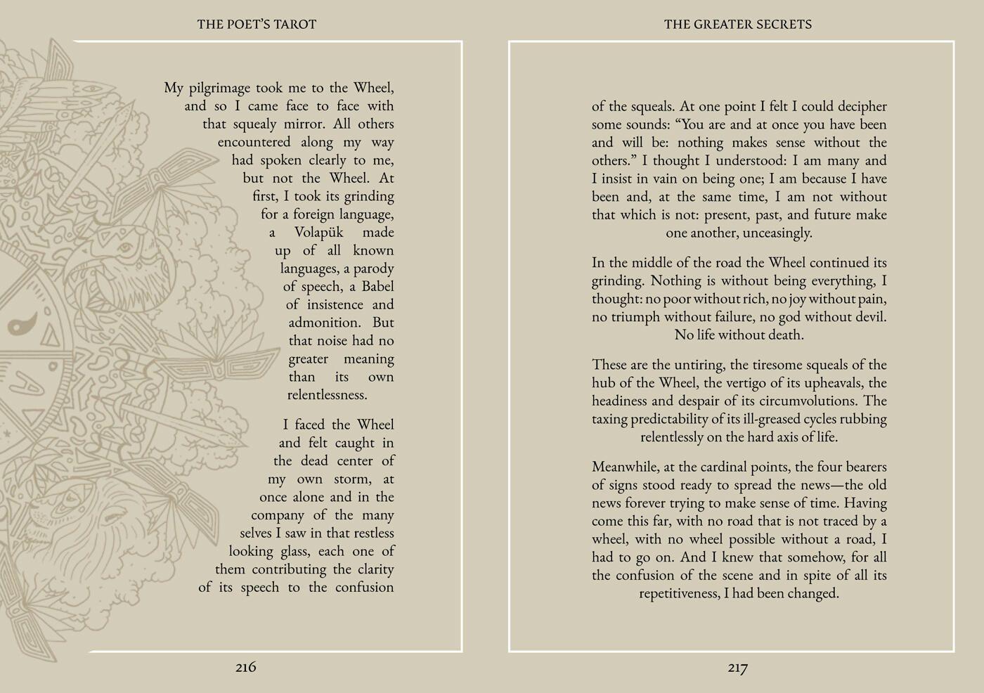 Beispielinhalt (Bild) The Poet's Tarot