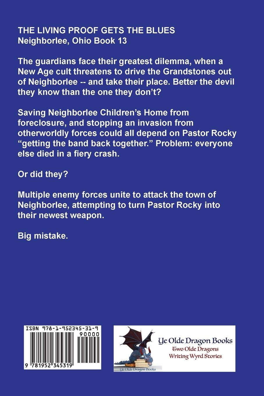 Rückseitencover The Living Proof Gets the Blues